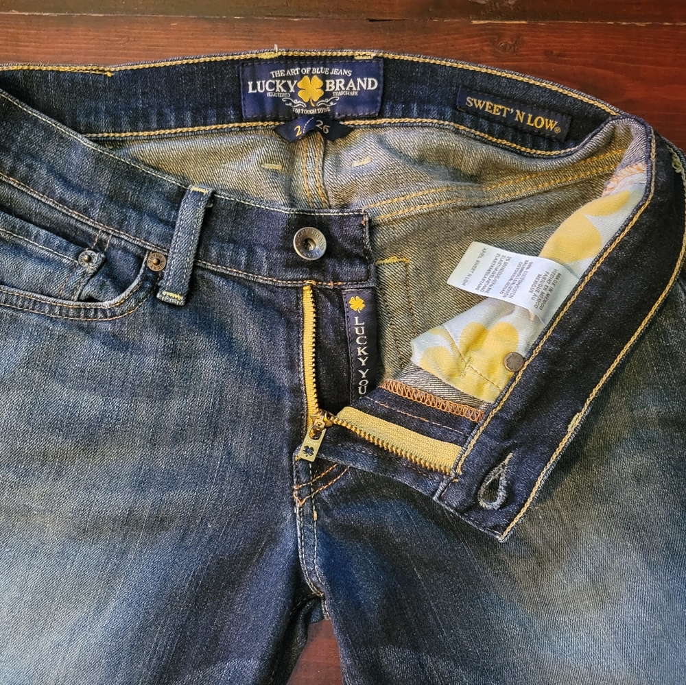 Women's Lucky Brand Sweet & Low Bootcut Jeans Size 2/26